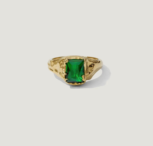 Empress emerald ring