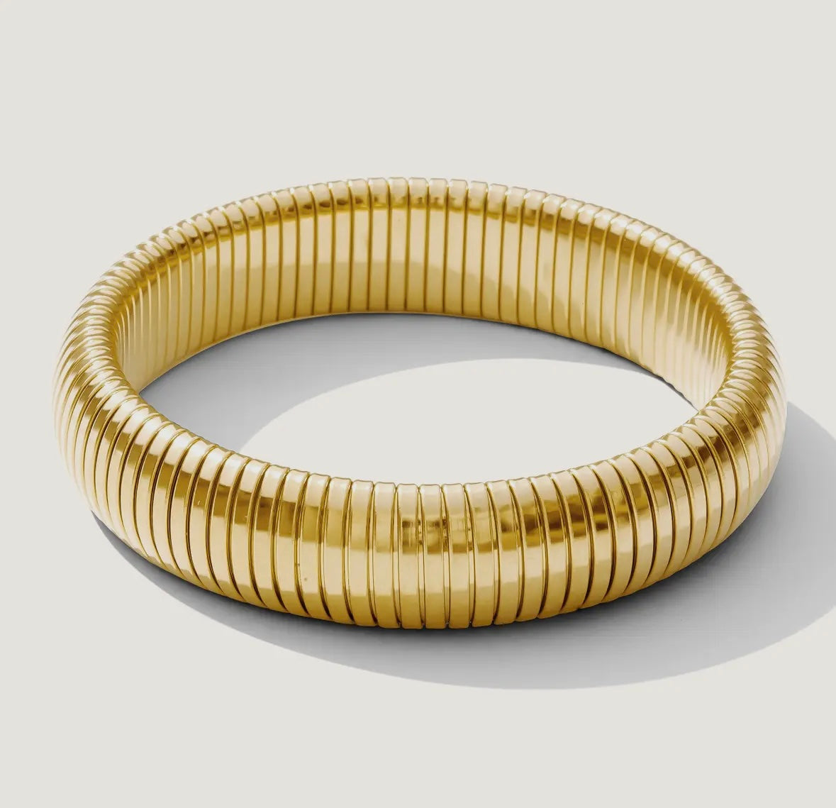 Thick bracelet - Gold