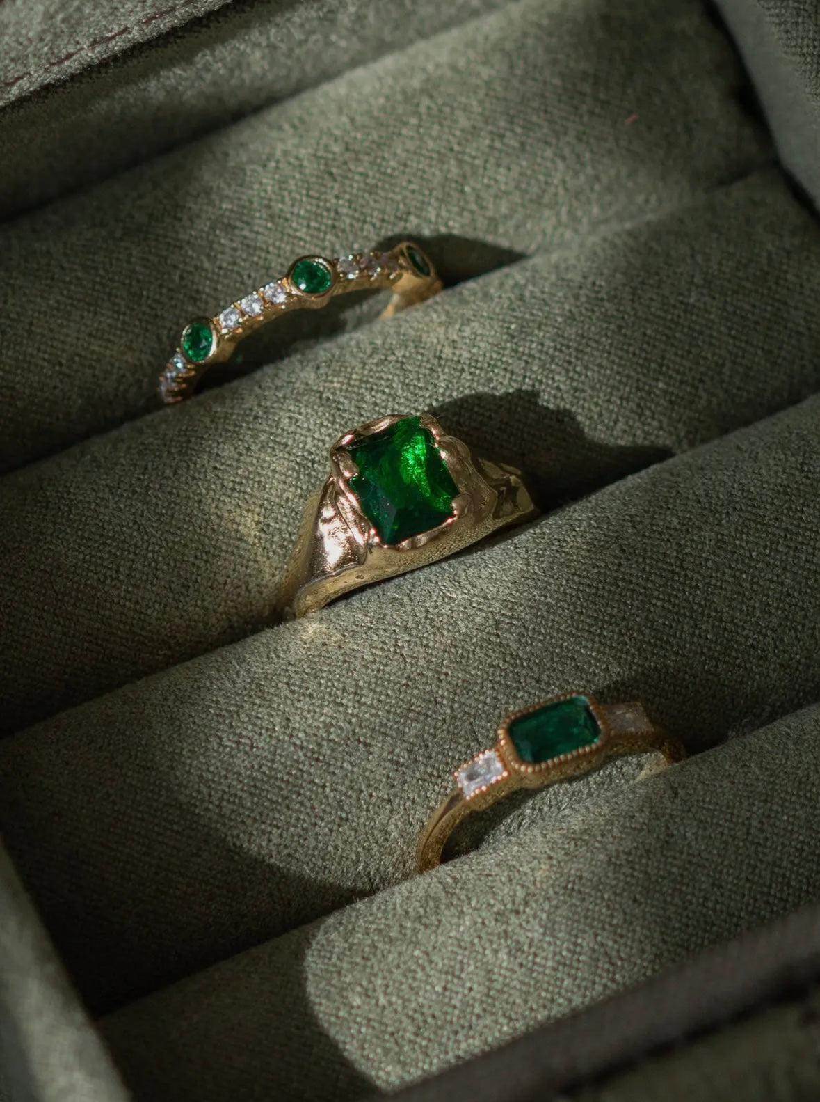 Empress emerald ring