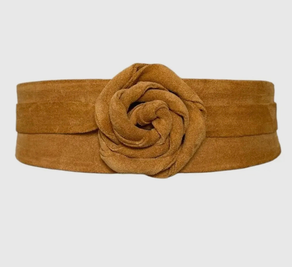 Wrap belt - Honey Suede